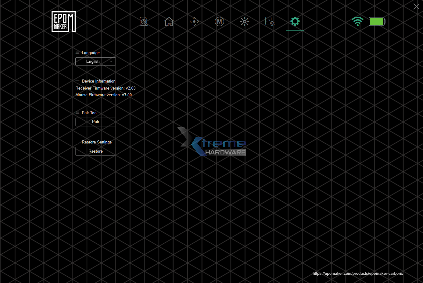 EPOMAKER-Carbon-X-software